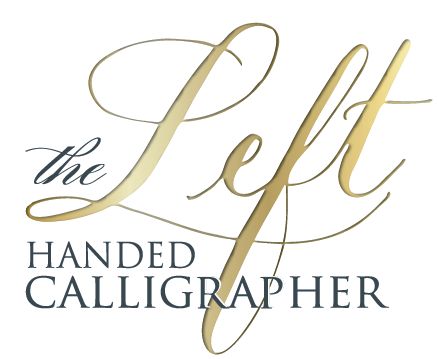 Luxury Wedding Invitations | Left Handed Calligrapher Calligraphy For Left Handers, Left Handed Calligraphy, Calligraphy Writing Styles, Calligraphy Worksheet, Fancy Font, Hand Lettering Worksheet, Unique Lettering, Hand Calligraphy, Hand Lettering Inspiration