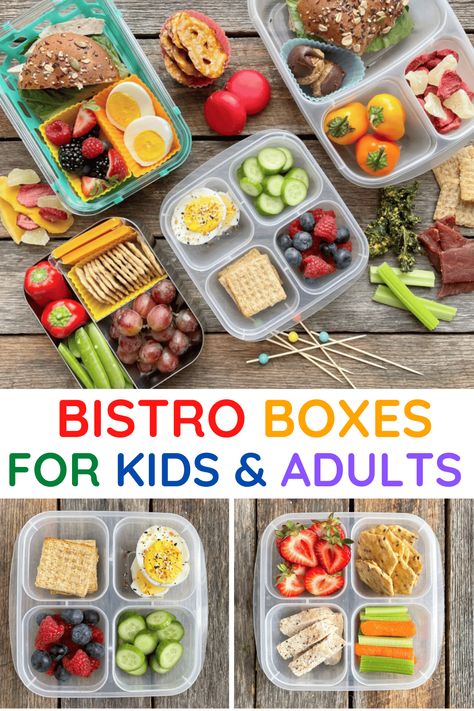 DIY protein boxes make a healthy light meal or satisfying snack for kids or grown-ups. Here are 10 bistro box ideas. Charcuterie Lunch, Box Lunch Ideas, Kids Snack Box, Bistro Box, Bento Box Lunch For Kids, Snack Boxes Healthy, Lunch Ideas For Kids, Snack For Kids, Healthy Lunch Snacks