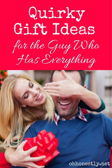 Quirky Gift Ideas for the Guy Who has Everything Guy Anniversary Gifts, Quirky Gift Ideas, Homemade Wedding Gifts, Homemade Anniversary Gifts, Winter Holiday Crafts, Student Christmas Gifts, First Anniversary Gifts, Present Ideas, Christmas Projects Diy