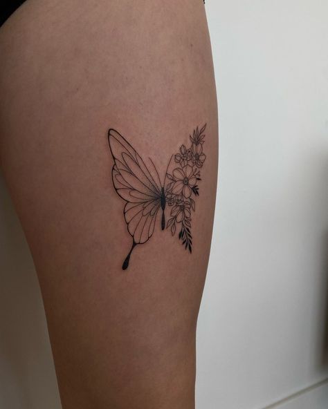 + YOU Tattoo on Instagram: “Floral butterfly for her first tattoo! Thanks for coming in Lauren! Also, what do y'all get your kids for Easter? (Need to go shopping…” Thanks For Coming, Floral Butterfly, First Tattoo, Tattoo Inspo, Tattoo On, Go Shopping, Maple Leaf Tattoo, Small Tattoos, Tattoo Ideas