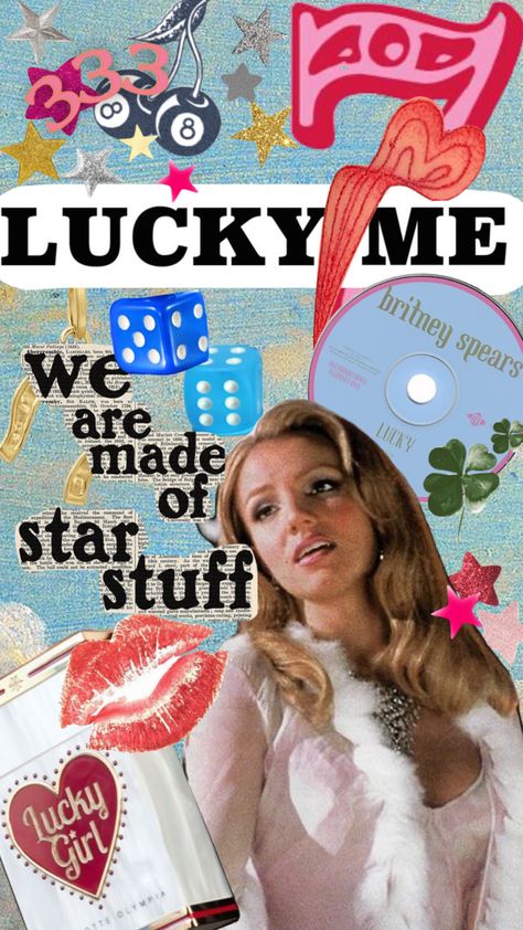 lucky girl #luckygirlsyndrome #lucky #britneyspears I Am Lucky Wallpaper, Lucky Wallpapers For Phone Aesthetic, I’m So Lucky Wallpaper, Lucky Daye Aesthetic Wallpaper, Lucky Girl Wallpaper Aesthetic, Lucky Girl Syndrome Wallpaper, Lucky Girl Wallpaper, Britney Spears Wallpaper, Luckiest Girl In The World