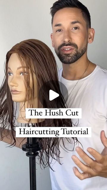 Texturizing Hair, Different Haircuts For Medium Hair, Hush Cut Short, Hush Cut Hair Medium, Ponytail Haircut, Diy Ponytail, Wavy Hairstyles Tutorial, Blowdry Styles, How To Cut Your Own Hair