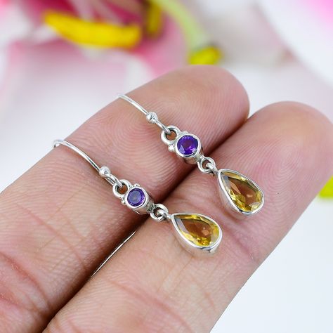 Yellow Jewelry, Natural Citrine, Citrine Earrings, Citrine Dangle, November Earrings, 925 Silver Earrings, Citrine, Engagement Earrings, Gift For Mother, Handmade Earrings, Jewelry For Women, Fine Jewelry, Oxidised Earrings, Earrings For Girls, Gems Earrings, Trendy Earrings, Bridal Earrings, Simplistic Earrings, Delicate Earrings, Indian Jewelry, Jewelry Free Shipping, Fashion Jewelry, Women Jewelry, Ethnic Jewelry, Birthstone Earrings, Boho Earrings, Girl Jewelry, Unisex Jewelry Silver Boho Jewelry, Citrine Earrings Studs, Engagement Earrings, Boho Style Earrings, Valentines Earrings, Citrine Jewelry, Citrine Earrings, Yellow Jewelry, Nature Earrings