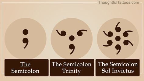 Semicolon Evolution Thoughtful Tattoos, Semicolon Tattoos, Semicolon Tattoo, Punctuation Marks, Create Art, Punctuation, Tatting, Evolution, Tattoo Designs