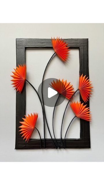 Slow Video, Cardboard Crafts Decoration, Potpourri Christmas, Landscaping Simple, Paper Flower Art, 3d Quilling, Paper Wall Hanging, Diwali Craft, Paper Flower Decor