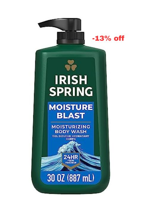 beauty products, skin care routine, Moisture, body wash Irish Spring Body Wash, Body Wash For Men, Liquid Body Wash, Mens Body, Irish Spring, Mens Body Wash, Spring Scents, Pump Bottle, Clean Body