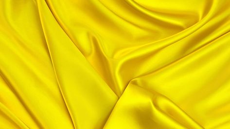 Colorful Moodboard, Satin Fabric Texture, Back Drops, Wedding Dress Fabric, Fabric Board, Yellow Satin, Yellow Silk, Fabric Textures, Wedding Dress Fabrics