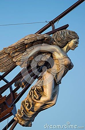 Tatoo 3d, Ship Figurehead, Ocean Sailing, Navi A Vela, Sailing Art, Old Sailing Ships, Pirate Art, Sailing Vessel, Wooden Ship