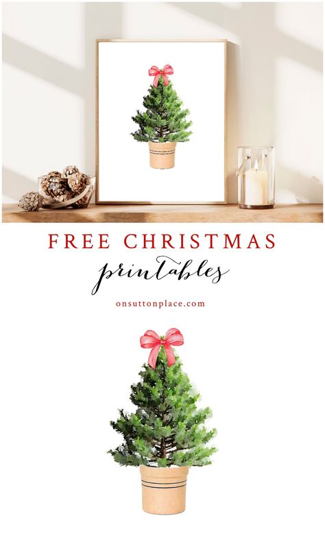 Savor the season with this easy-to-download, free Christmas printables. Use budget-friendly DIY frames for instant holiday wall art! Free Winter Printables Decor, Free Christmas Art Printables, Christmas Prints Free Printable, Printable Christmas Pictures, Christmas Prints Free, Free Winter Printables, Christmas Gift Template, Free Christmas Printables Vintage, Christmas Printables Free