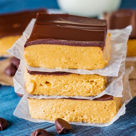 Peanut Butter Squares Recipe | Tastes of Lizzy T The Famous School Cafeteria Peanut Butter Bars, Cafeteria Peanut Butter Squares, Lunch Room Peanut Butter Bars, Peanut Butter Squares Cafeteria, Peanut Butter Taffy, Mid Day Squares Copycat Recipe, Hollywood Squares Recipe, School Peanut Butter Bars, School Cafeteria Peanut Butter Bars