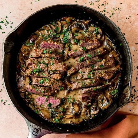 Steak Marsala, Beef Quesadillas, Sundried Tomato Pasta, Marsala Sauce, Crockpot Steak, Marsala Recipe, Mignon Steak, Creamy Shrimp Pasta, Filet Mignon Steak