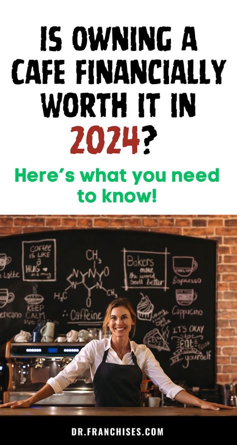 So many people are leaving their full-time jobs to open a cafe or a similar venture. And if you are thinking about doing the same, then our guide is just for you. Head to our blog to find out if owning a cafe is really worth it and how much you can really make from it. Open A Cafe, Cafe Owner, Cafe Business, So Many People, Business Owners, Worth It, Business Owner, Cafe