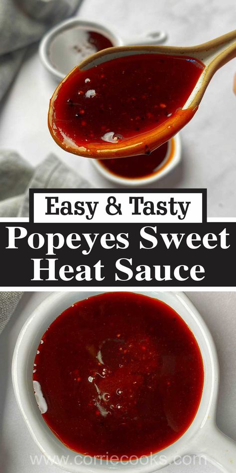 Spicy Sweet Sauce, Sweet And Spicy Chicken Wing Sauce, Sweet Spicy Sauce For Chicken, Zaxbys Sweet And Spicy Sauce Recipe, Sweet And Hot Wing Sauce, Sweet Heat Wings, Popeyes Sweet And Spicy Wings, Popeyes Sweet Heat Sauce Recipe, Popeyes Sauce Recipe