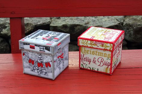 Fabric Box Pattern, Fabric Boxes Tutorial, Fabric Crafts Diy, Fabric Bowls, Fabric Boxes, Holiday Fabric, Box Patterns, Fabric Baskets, Fabric Storage