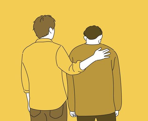 One man comforts another man by tapping on the shoulder. hand drawn style vector design illustrations. Shoulder Drawing, Design Illustrations, Another Man, Vector Design, Vector Art, Line Art, Illustration Design, Hand Drawn, Vector Free