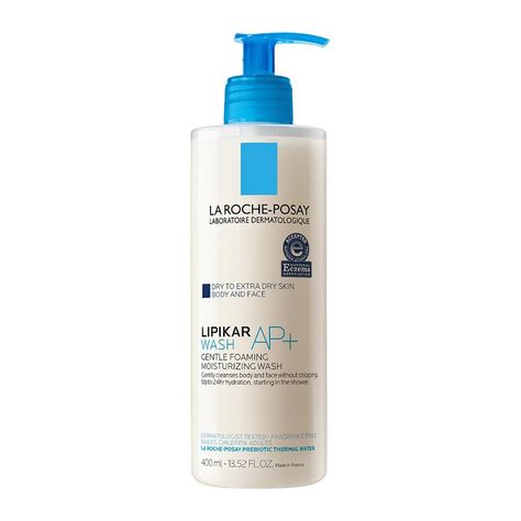 La Roche-Posay Lipikar Wash AP Moisturizing Body & Face Wash La Roche Posay Lipikar, Good Sunscreen For Face, Best Body Wash, Thermal Water, Extra Dry Skin, Winter Skin Care, Roche Posay, Gentle Cleanser, Moisturizer For Dry Skin