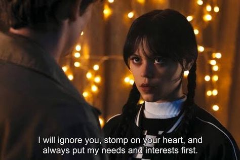 Addams Quotes, Book Nerd Humor, Wednesday Addams Quotes, Wednesday Adams, Wednesday Quotes, Nerd Humor, Interesting English Words, Tv Show Quotes, Tv Quotes