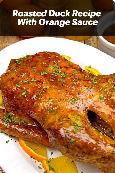 In this article, I will instruct you how to cook a whole duck in the oven with orange sauce. Click here to read more. Whole Duck Recipes, Whole Duck, Roasted Duck Recipes, Duck Recipe, Roasted Duck, Roast Duck, Orange Sauce, Duck Recipes, Cooking Guide