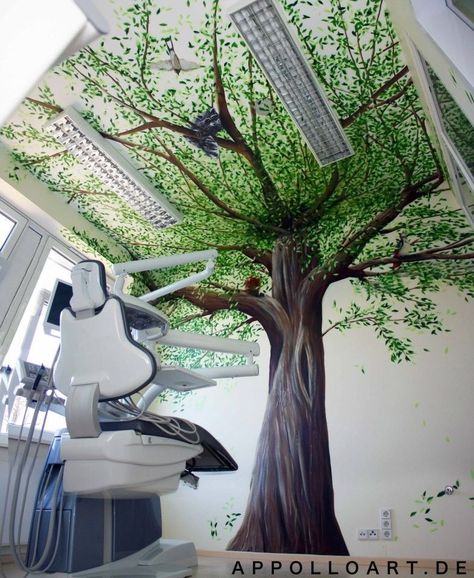 Tree Mural, Bedroom Murals, Wall Painting Decor, Home Diy Decor, Home Diy Projects, Mural Painting, Room Wallpaper, Tree Wall, Mural Art