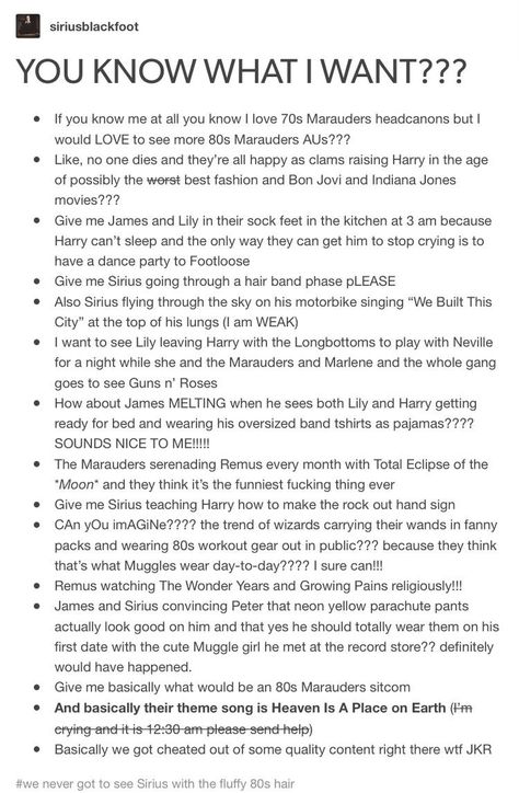 Harry Potter Headcannons The Marauders, Marauders Funny, Harry Potter Stuff, Party Pooper, Harry Potter Feels, 80s Hair, Harry Potter Headcannons, Harry Potter 2, Harry Potter Marauders