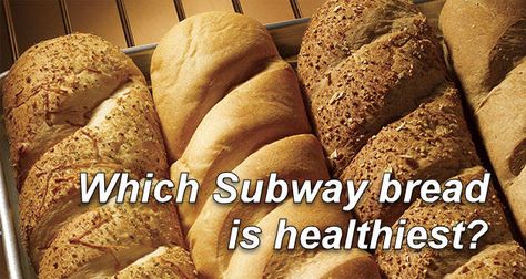 If we had to rank fast food restaurants by smell, Subway would be #1. Their fresh baked bread smells amazing. Fast Food Nutrition, Subway Bread, Healthy Fast Food Restaurants, Chocolate Log, Fresh Baked Bread, Food Nutrition Facts, French Vanilla Coffee, Fast Food Restaurants, Healthy Children