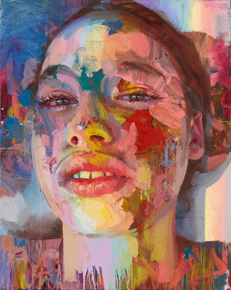 Jenny Saville Paintings, Jenny Saville, Advanced Higher Art, Art Alevel, Gcse Art Sketchbook, Oil Bar, Identity Art, Portrait Sketches, A Level Art