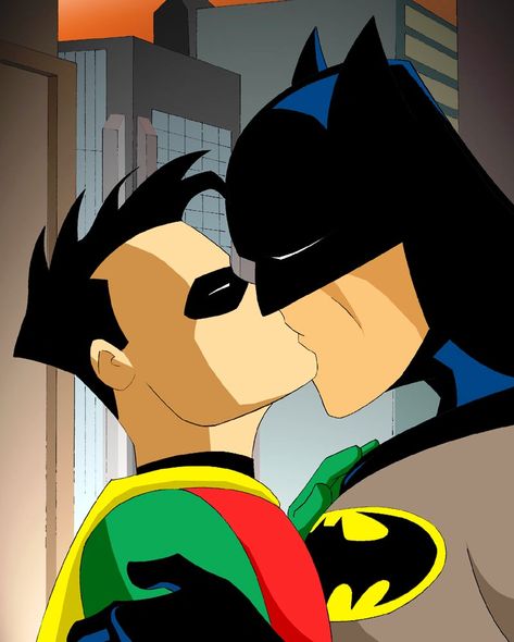 Batman Love, Dc Comics Superheroes, Batman And Robin, Batman Robin, Gay Wedding, Tv Movie, Gay Art, Gay Love, Nightwing