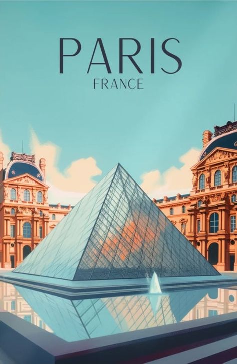 Paris Design Graphic, Tour Poster Design, Marcel Paris, Europe Poster, Paris Travel Poster, France Poster, Wanderlust Decor, City Paris, Paris Illustration