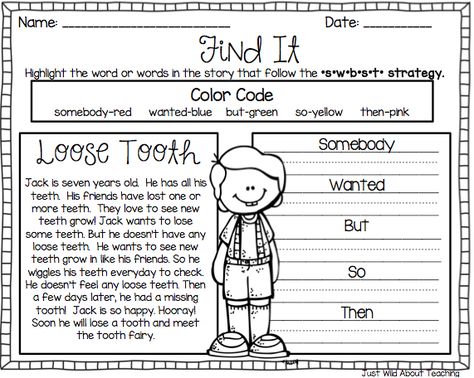 Just Wild About Teaching: Simple Story Telling-{somebody wanted but so then} Somebody Wanted But So Then, Reading Comprehension Practice, Reading Comprehension Strategies, 2nd Grade Ela, 4th Grade Reading, 3rd Grade Reading, 2nd Grade Reading, Reading Comprehension Activities, First Grade Reading