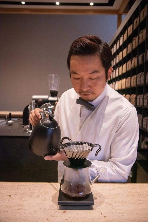 Koffee Mameya Kakeru Elevates Coffee to New Heights | Tokyo Weekender Koffee Mameya, Coffee Town, Tokyo Cafe, Coffee World, Old Warehouse, Coffee Culture, Coffee Tasting, Michelin Star, Speciality Coffee