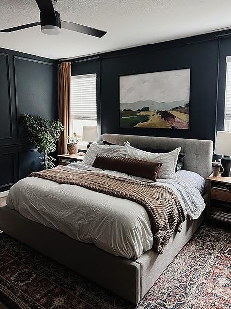 Amanda Hendrix | Love & Renovations's Amazon Page Fresh Bedding, Moody Bedroom, Bedroom Updates, New Bedding, Master Bedrooms Decor, Main Bedroom, Bedroom Inspo, New Room, Guest Bedroom