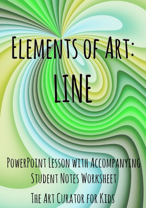 Elements Of Art Examples, Elements Of Art Line, Line Art Lesson, Line Lesson, Expressive Lines, The Elements Of Art, High School Art Lessons, Art Lessons Middle School, 6th Grade Art