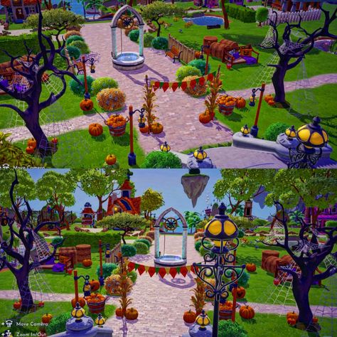 Dreamland Ideas, Decorating For Halloween, Valley Game, Disney Dreamlight Valley, Valley Landscape, Fall Theme, Fall Inspo, Gaming Decor, Disney Dream