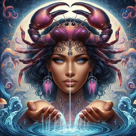 Scorpio Goddess Art, Horoscope Art, Astrology Predictions, Horoscope Signs, Bday Cards, Sun Sign, Zodiac Art, Moon Goddess, Art Digital