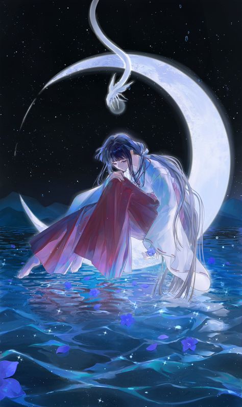 Inuyasha Art, Inuyasha And Kikyo, Inuyasha Fan Art, Anime Nerd, Howls Moving Castle, Inuyasha, Bad Guy, Sailor Moon, Profile Picture