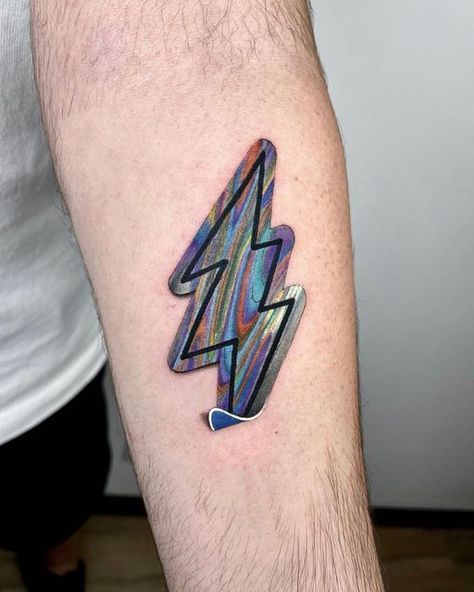 Glow Tattoo, Neon Tattoo, Colorful Tattoo, Sticker Tattoo, Clever Tattoos, Metal Tattoo, Realistic Tattoo, Tatuaje A Color, Make An Appointment