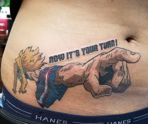 Sigma Tattoo, My Hero Academia Tattoo Ideas, Mha Tattoos, My Hero Academia Tattoo, Hero Tattoo, Funky Tattoos, Il Re Leone, Naruto Tattoo, Anime Tattoo