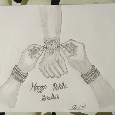 Rakshabandhan Spacial rakhi sketch with pencil ✏️ Rakshabandhan Drawing, Sketch With Pencil, Raksha Bandhan Drawing, Colored Pencil Drawing, Raksha Bandhan, Color Pencil Drawing, Drawing Ideas, Pencil Drawings, Colored Pencils