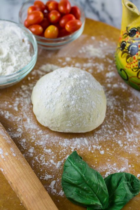 Pizza Dough Instant Yeast, Pizza Dough Homemade, Homemade Recipe Books, Best Pizza Dough, Best Homemade Pizza, Artisan Pizza, Garlic Bread Recipe, Cooking Bread, Baked Pasta