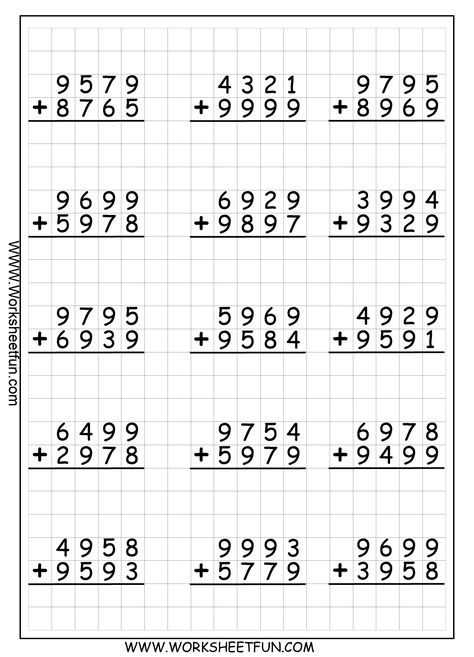 Addition With Regrouping - 9 Worksheets Subtraction With Regrouping Worksheets, Regrouping Addition, Addition And Subtraction With Regrouping, Printable Multiplication Worksheets, Regrouping Subtraction, Addition With Regrouping, Subtraction With Regrouping, Math Addition Worksheets, Math Practice Worksheets