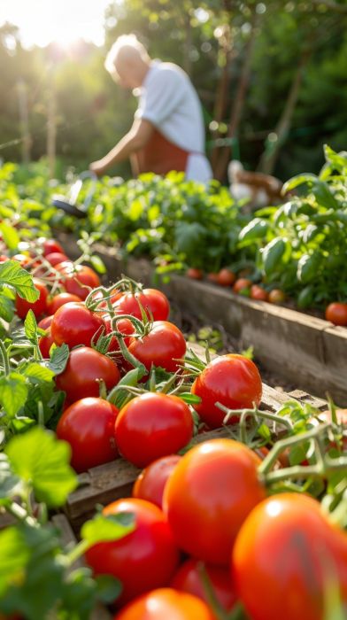 Backyard Farming: Vegetable Farm Aesthetic, Organic Farming Photography, Allotment Photography, Farming Photography, Tomato Farm Photography, Farm Documentary Photography, Animal Farming, Large Yard, Vertical Gardens