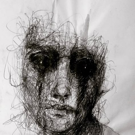 Scribble Art, Meaningful Drawings, Dark Art, Drawing Ideas, Art Inspo, Cool Art, Art Drawings, Art Inspiration, Sketch