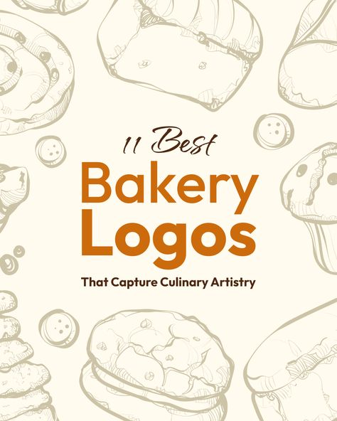 🎨🍞 Feast your eyes on the 11 best bakery logo designs!   From playful illustrations to elegant typography, each logo captures the essence of its bakery with unique charm and style.   Ready for some delicious inspiration? Bakery Logos Ideas, Homemade Bakery Logo Design, Pastry Logo Design, Pastries Logo, Bakery Logo Inspiration, Bakery Identity, Pastry Logo, Japanese Bakery, Logo Bakery