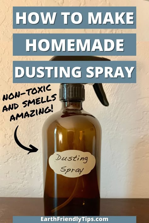 Natural Dusting Spray, Dusting Solution, Diy Dusting Spray, Homemade Dusting Spray, Homemade Laminate Floor Cleaner, Diy Cleaning Spray, Eco Friendly Cleaning, Natural Cleaner, Dusting Spray