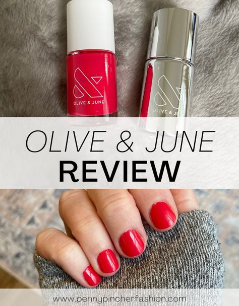 Olive and June Nail Polish Olive And June Nail Ideas, June Nail Ideas, Olive And June Nail Polish, Nail Ideas Christmas, Penny Pincher Fashion, New Years Nail Designs, Long Lasting Nail Polish, Olive And June, Penny Pincher