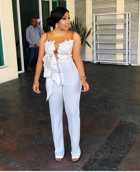 Women Ankara Dresses, Nigerian Clothing, Ankara Jumpsuit, African Print Jumpsuit, Nigerian Outfits, Queen Outfit, African Fashion Ankara, All White Outfit, Ankara Style