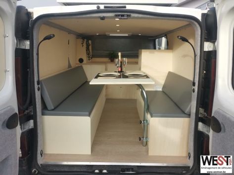 Renault Trafic aménagé en camping car - WEST Van Car Camping, Camping Car, Champagne, Camping, Van