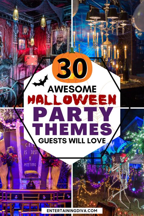 30 Of The Best Halloween Party Themes For Adults | Holidays and events Halloween Lighted Pathway, Halloween Party Themes For Adults, Party Themes For Adults, Best Halloween Party, Halloween Lighting, Halloween Party Planning, Outdoor Lighting Ideas, Adult Party Themes, Yard Haunt