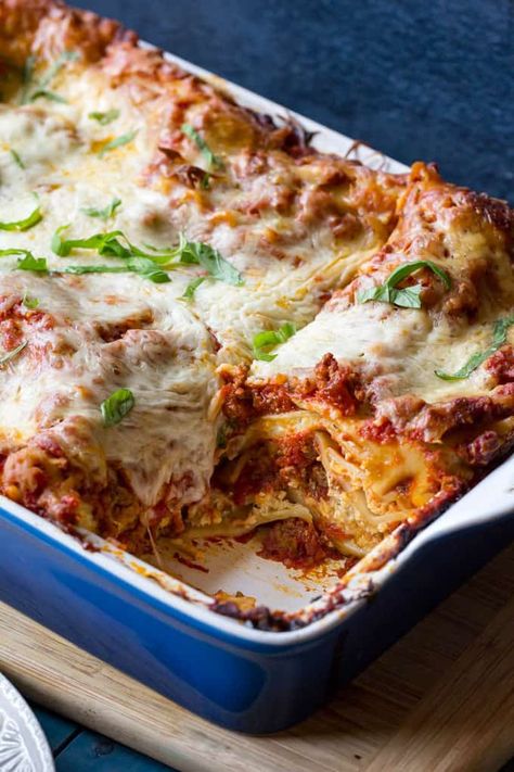 Traeger Lasagna | Homemade Pellet Grill Lasagna Traeger Lasagna, Smoked Lasagna, Lasagna Homemade, Quick Lasagna, Homemade Lasagna Recipe, Traeger Cooking, Homemade Lasagna Recipes, Homemade Caesar Salad Dressing, Homemade Meat Sauce