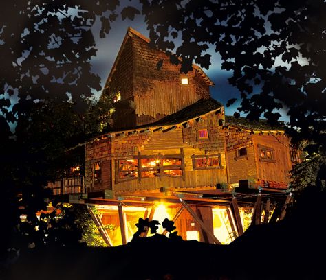 Alnwick Garden Treehouse – A Celebration of Nonsense by Sarah Beeny Alnwick Treehouse, Treehouse Restaurant, Forest Houses, Garden Uk, Treehouse Hotel, Alnwick Castle, Forest Cottage, Cool Tree Houses, Tree Houses